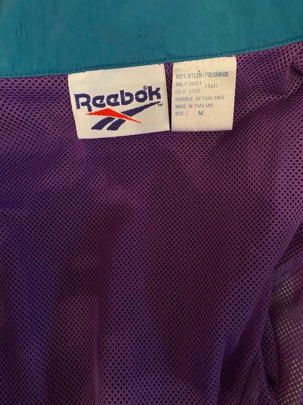 Vintage Reebok zip up - Picture 3 of 7